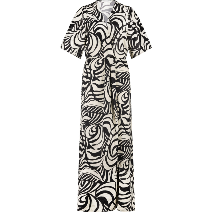 Dress Print Black & Stone