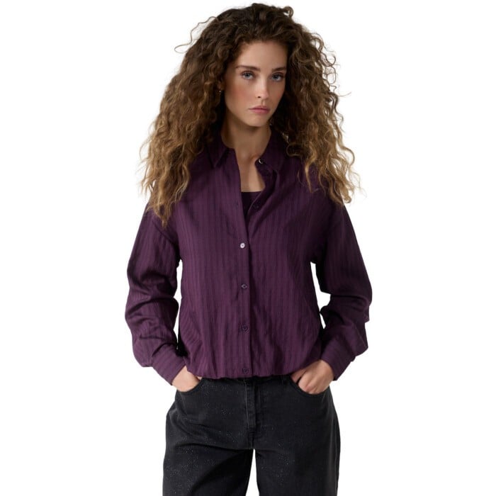 Top Aubergine Noir