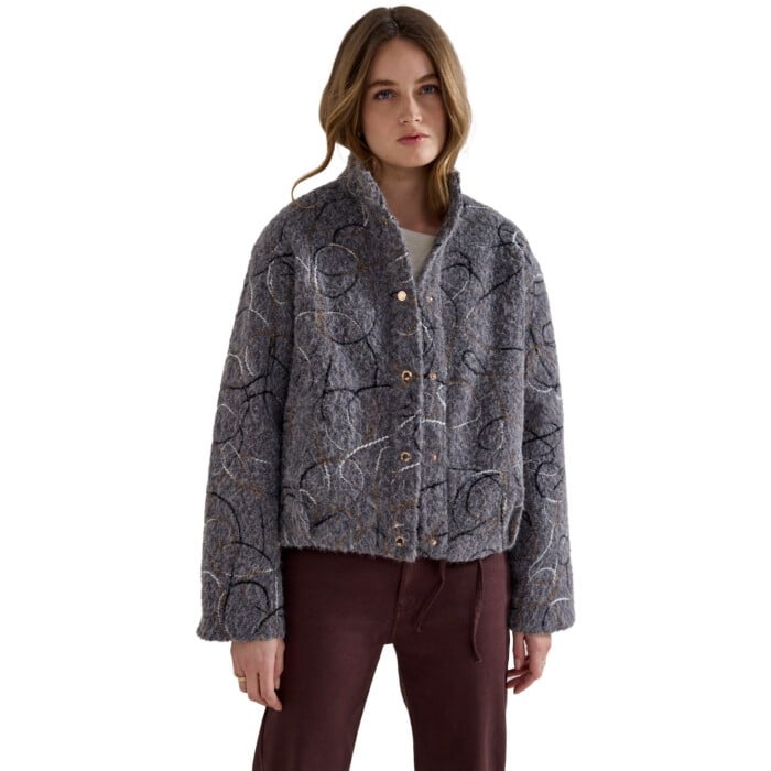 Jacket Grey Melange