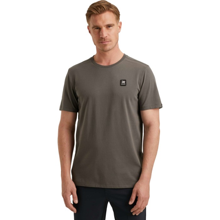 Short sleeve r-neck cotton elastan Gargoyle