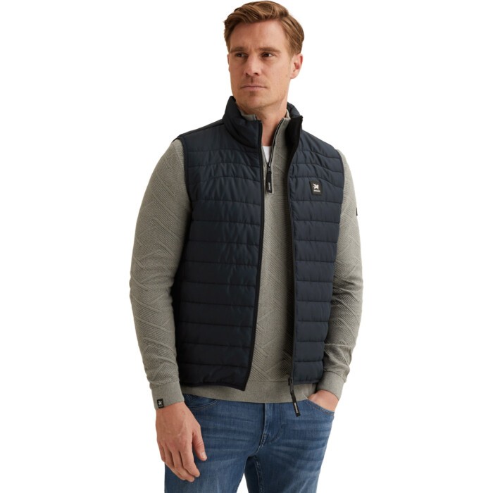 Bodywarmer TRACKOUT Ever-Rib Sky Captain