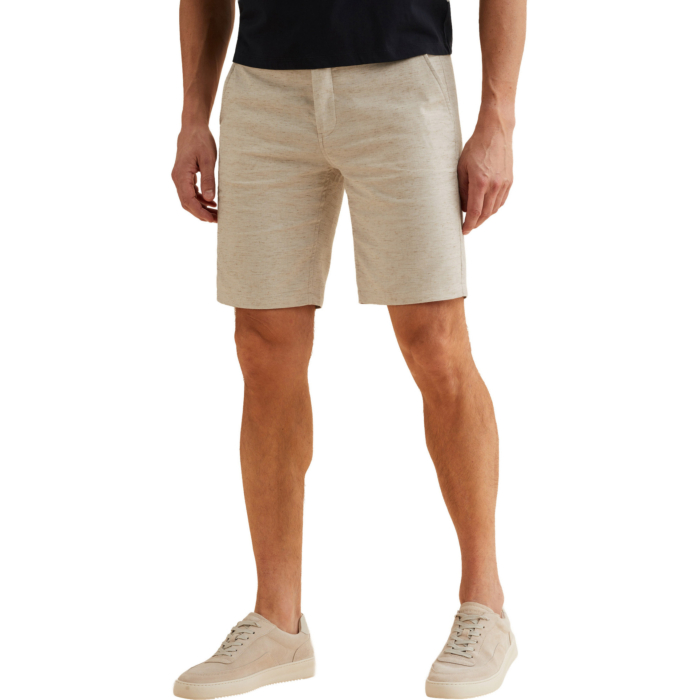 V11 SHORTS LINEN STRETCH Silver Birch