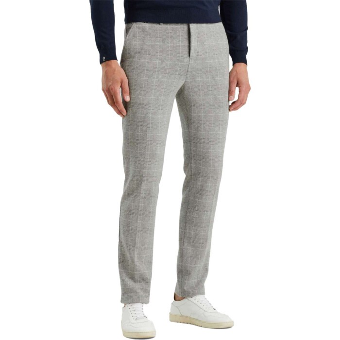 V11 CHINO JERSEY CHECK SUITPANTS 9006