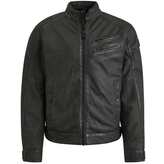 Short jacket Sheep Veg Leather Forged Iron