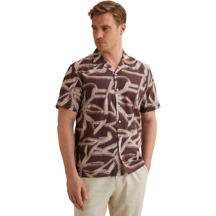 Short Sleeve Shirt Printed Catawba Grape