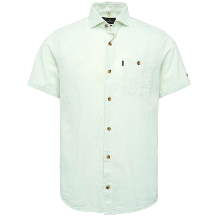 Short sleeve shirt cotton linen ambrosia