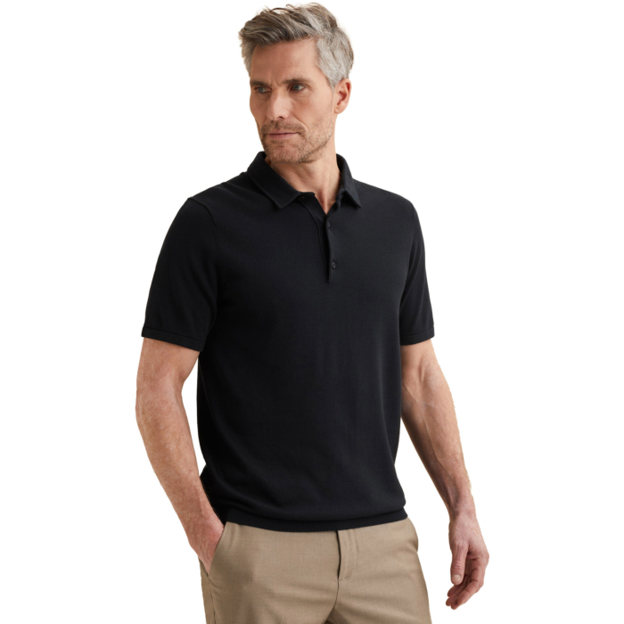 Short sleeve polo cotton modal mou Sky Captain