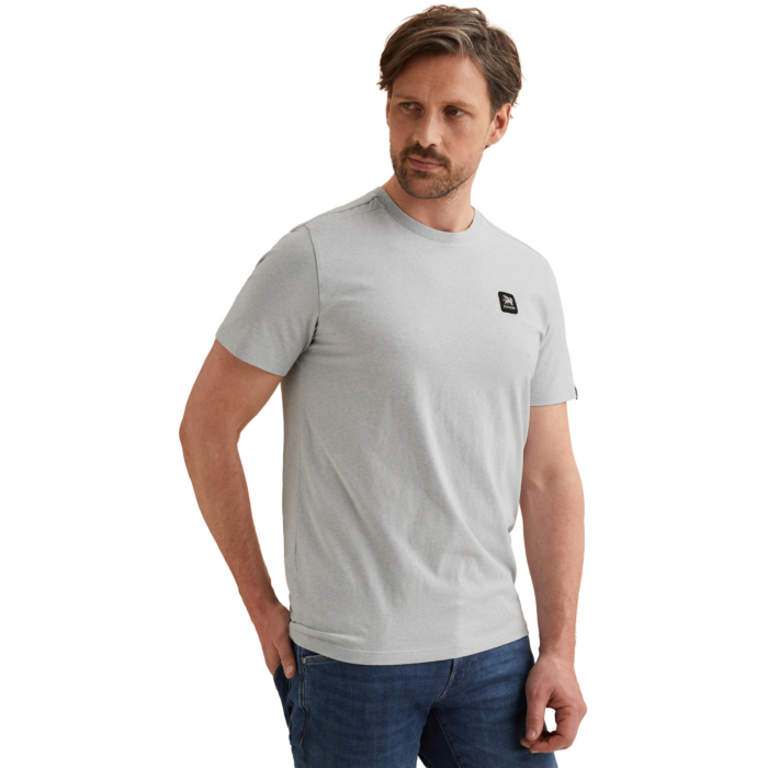 Short sleeve r-neck cotton elastan Skyway