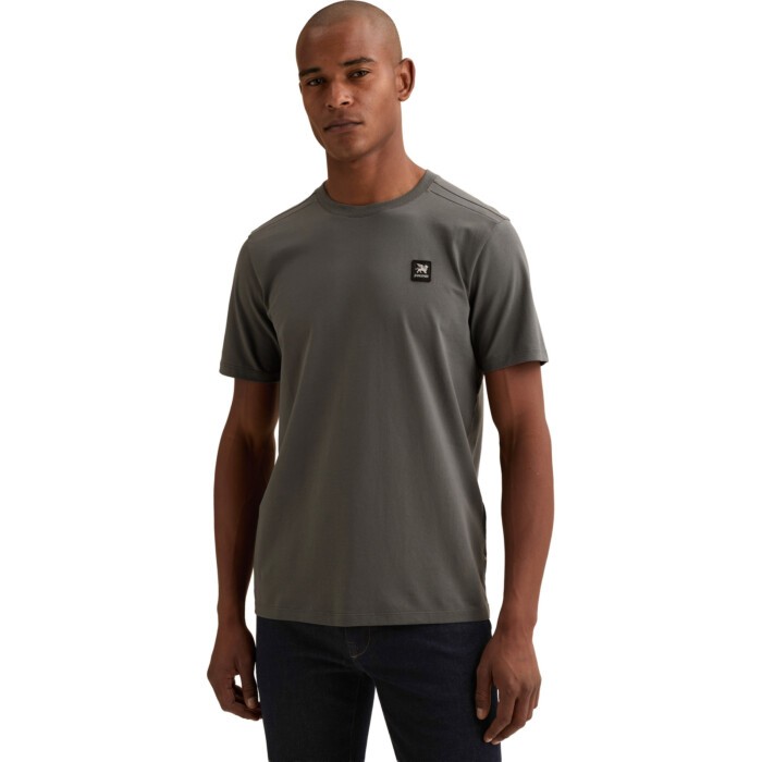 Short sleeve r-neck cotton elastan Enigma
