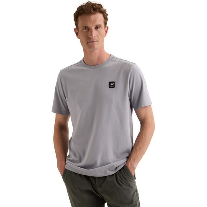 Short sleeve r-neck cotton elastan Eventide