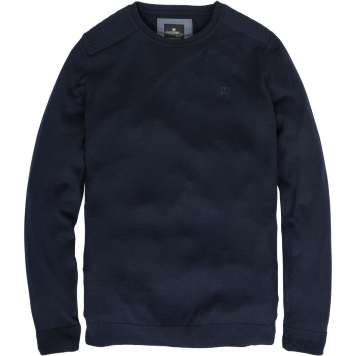 Mercerized wool trui ronde hals