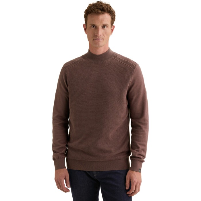 Mock neck cotton Moonscape