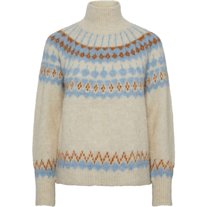 Ista ls knit pullover s. moonstruck