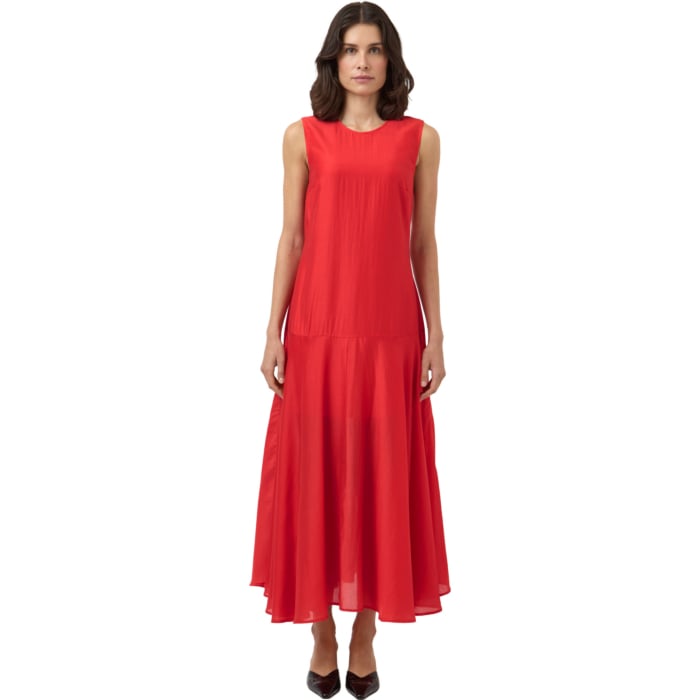 YASPERA SL ANKLE DRESS S. Poinsettia