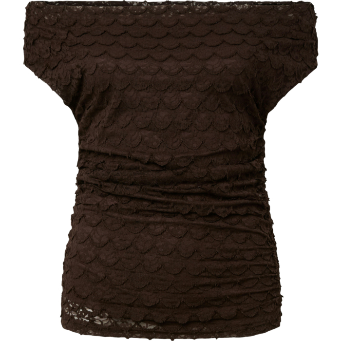 YASKATANA SL OFF SHOULDER TOP S. - FEST Coffee Bea