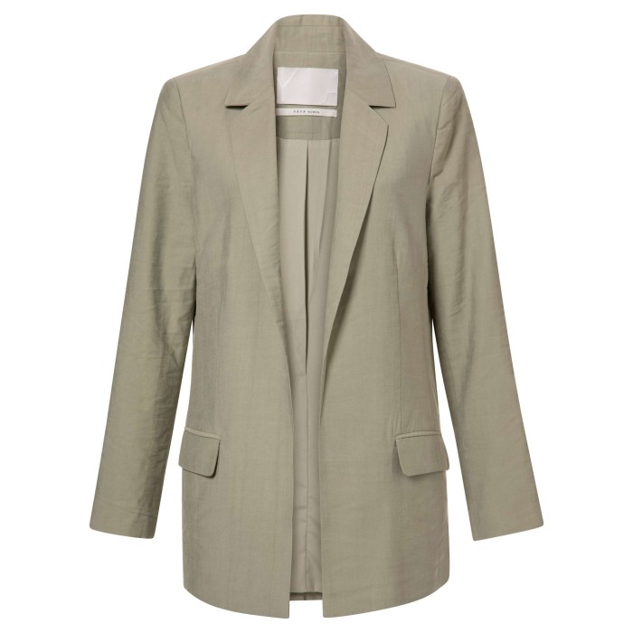 Loose fit blazer seagrass green