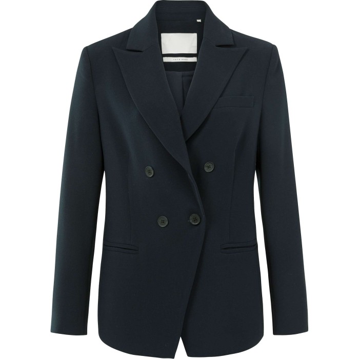 Double-breasted blazer anthracite