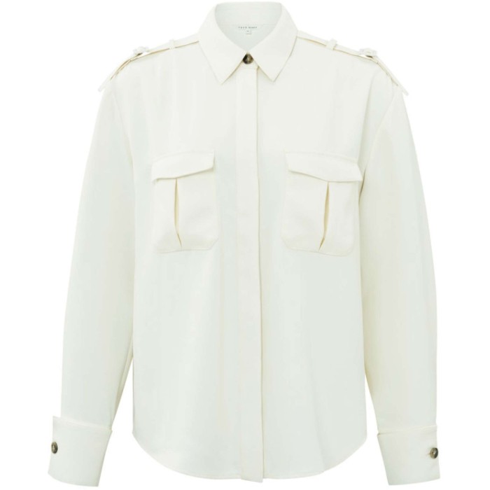 Cargo blouse IVORY WHITE