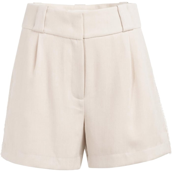 Shorts in linnenmix CLOUD CREME WHITE