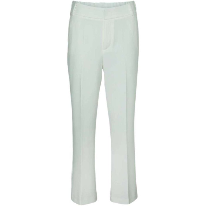 Kick-flare pantalon 7/8 length egret off white