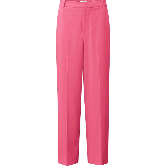 Loose fit trousers party punch pink