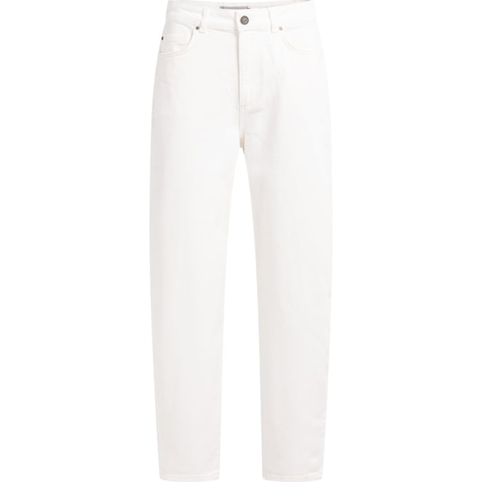 Barrel jeans in lichte wassing OFF WHITE DENIM