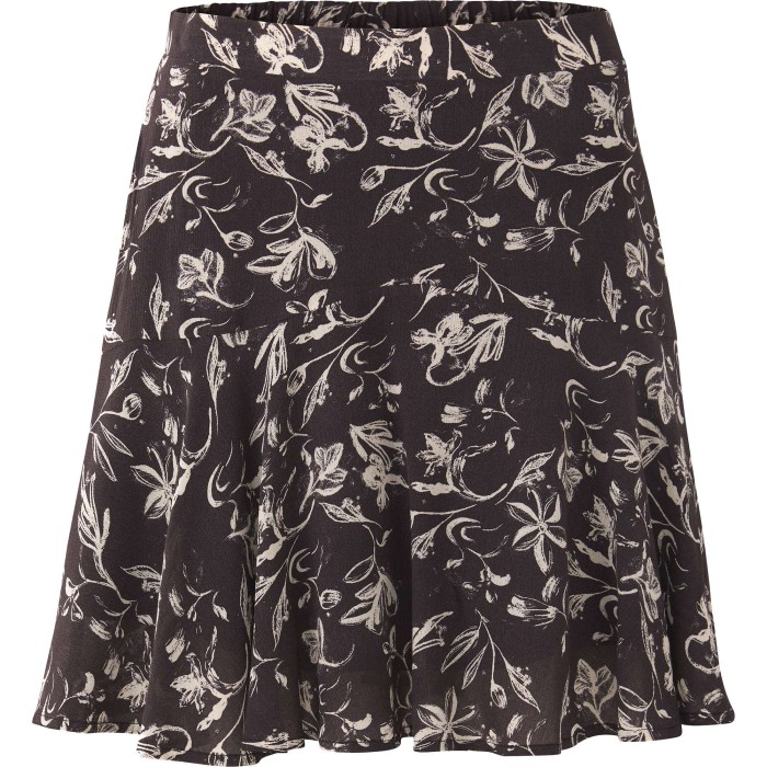 Mini skirt with print bristol black dessin