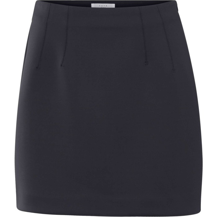 Scuba mini skirt phantom grey