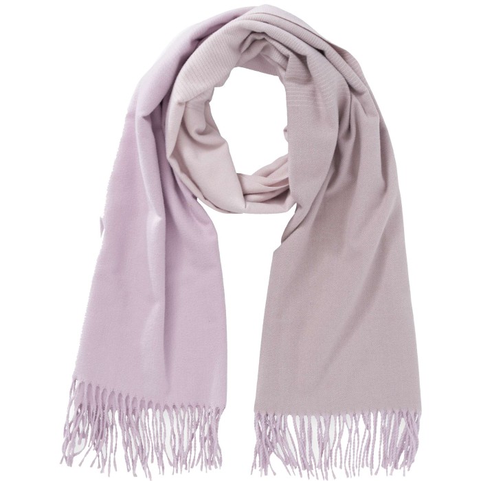 Soft scarf with gradient orchid petal purple