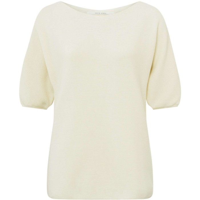 Sweater with boatneck IVORY WHITE