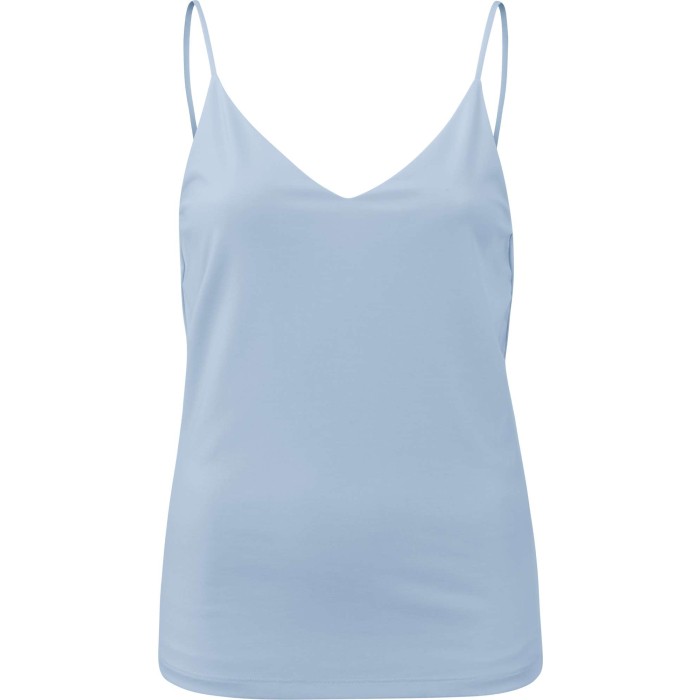 Jersey cami top blizzard blue