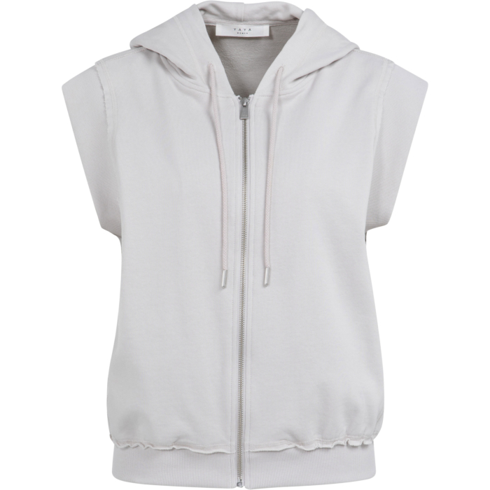 Mouwloze hoodie TEMPLE GRAY