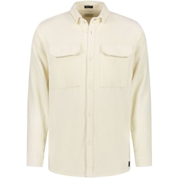 Worker shirt wide ribcord