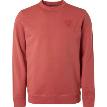 Sweater crewneck stone washed coral