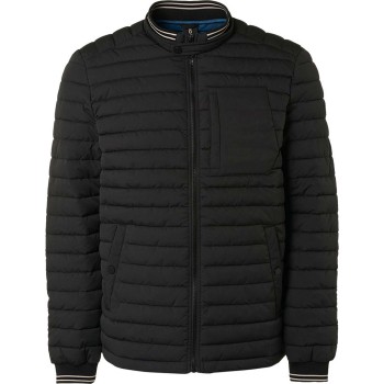 Jacket short fit padded black