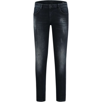 The jone skinny jeans  all-over scra  dark blue