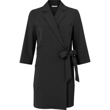 Blazer dress with pockets bristol black