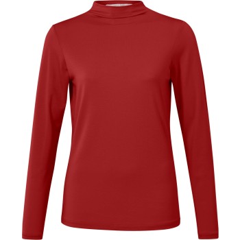Top with turtleneck lava falls red