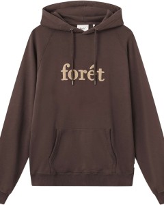 Maple hoodie dark brown