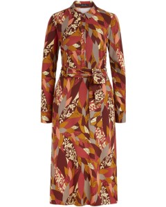 Sheeva dress temple mineral red