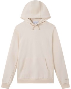 Reverse hoodie sweatshirt ivory