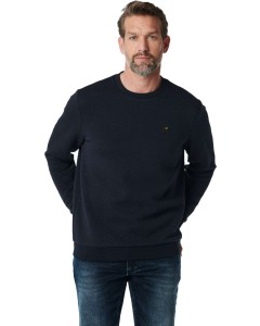 Sweater crewneck double layer jacqu ink