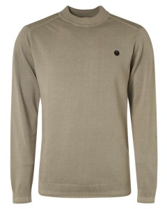 Pullover crewneck relief garment dy stone