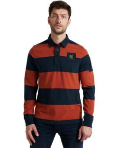 Long sleeve polo rugby stripe jers picante