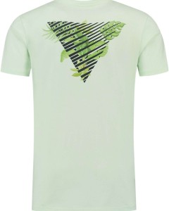 T-shirt with back print mint
