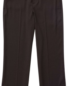Wide leg trousers with slits bristol black