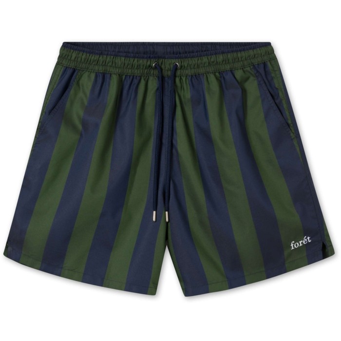 Away swimshort navy/army striped