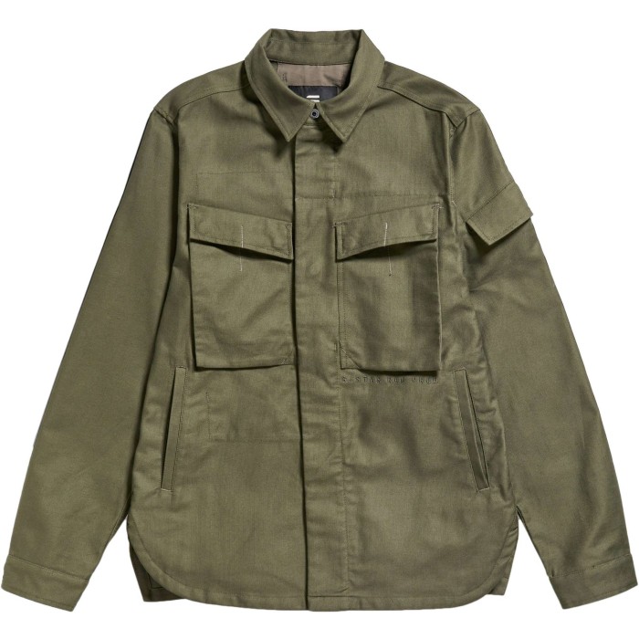 Mysterious overshirt shadow olive