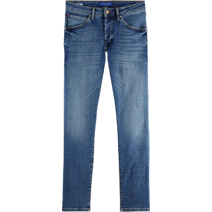 Heren Kleding voor voor Jeans voor Tapered jeans Greg Lauren Denim Jeans Met Toelopende Pijpen in het Blauw voor heren 